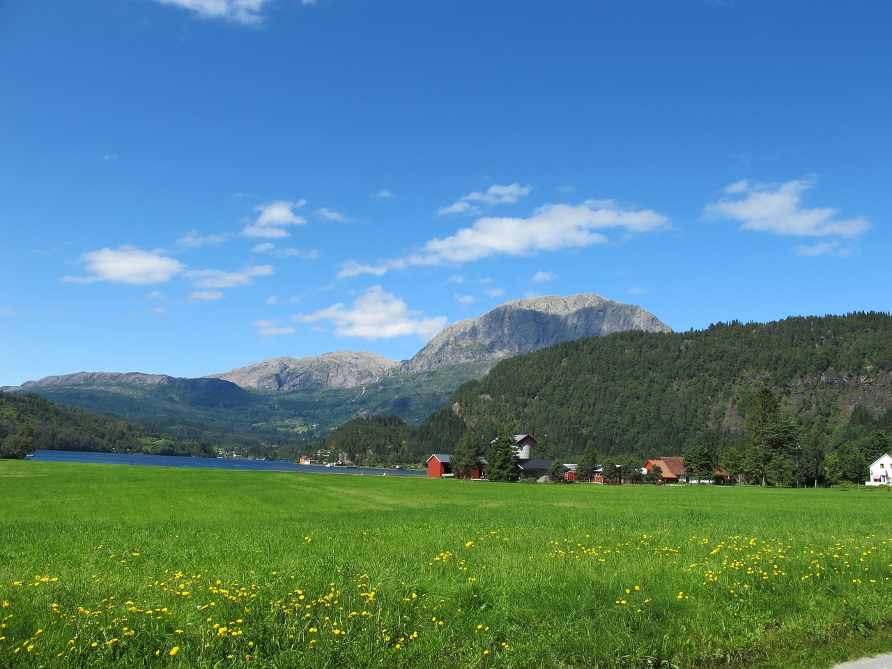 norway gaular mountain free photo