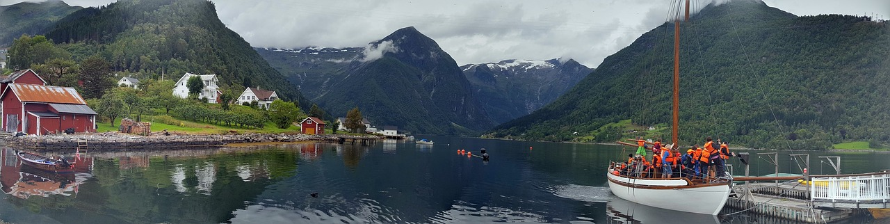 norway fiord landscape free photo