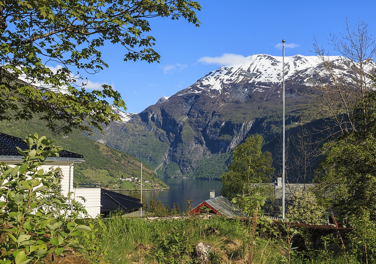 norway geiranger fjord free photo