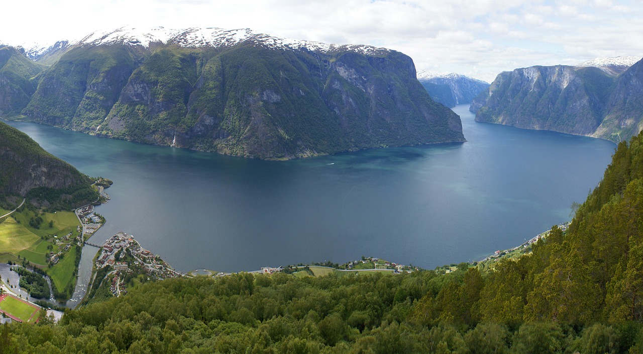 norway sogne fjord free photo