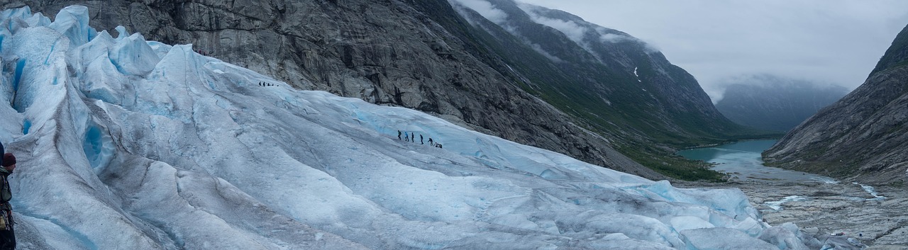 norway glacier ice free photo