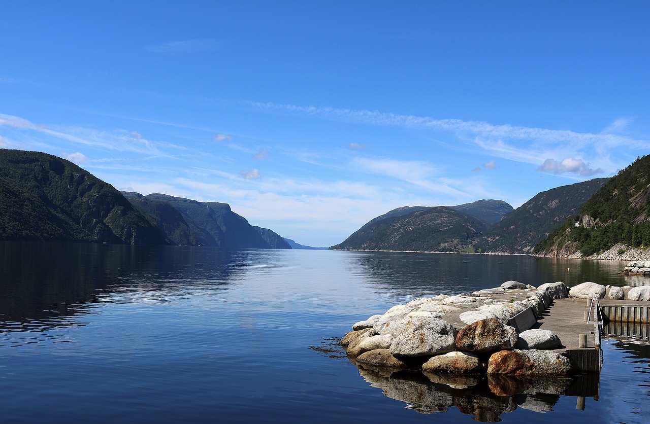 norway fjord nature free photo