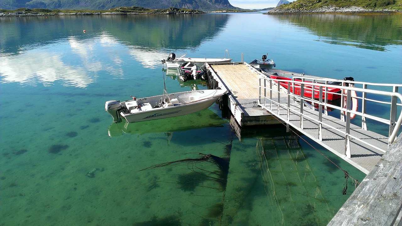 norway lofoten boot free photo