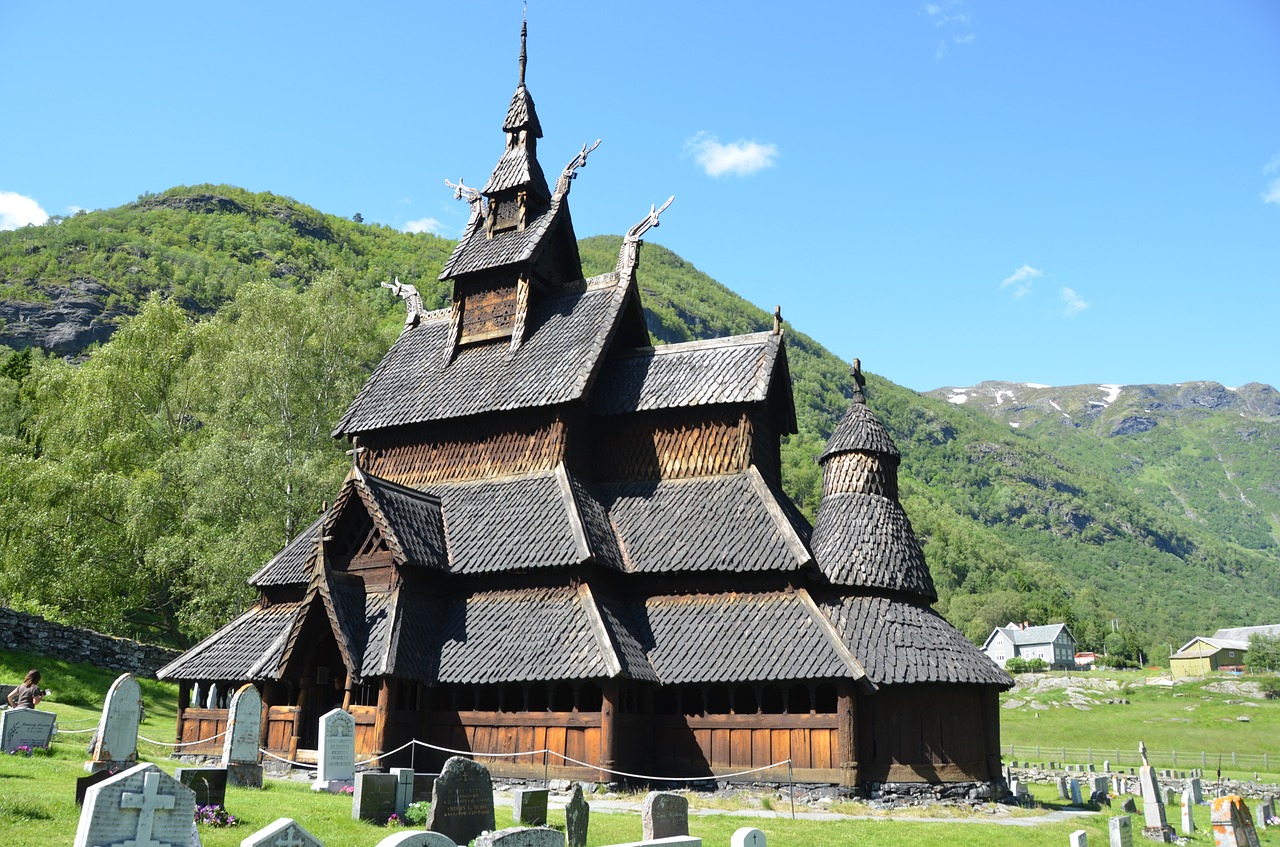 norway borgund church free photo