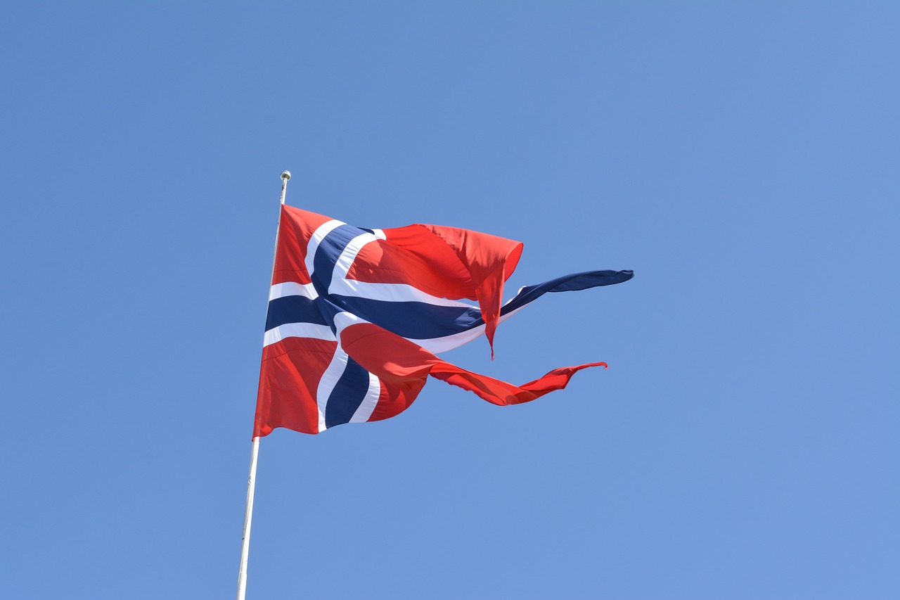 norway flag travel free photo