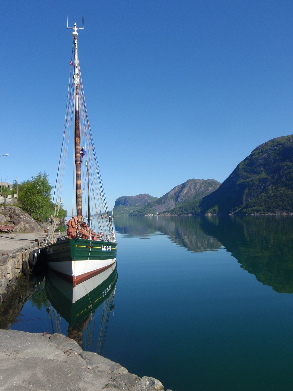 norway boat nature free photo