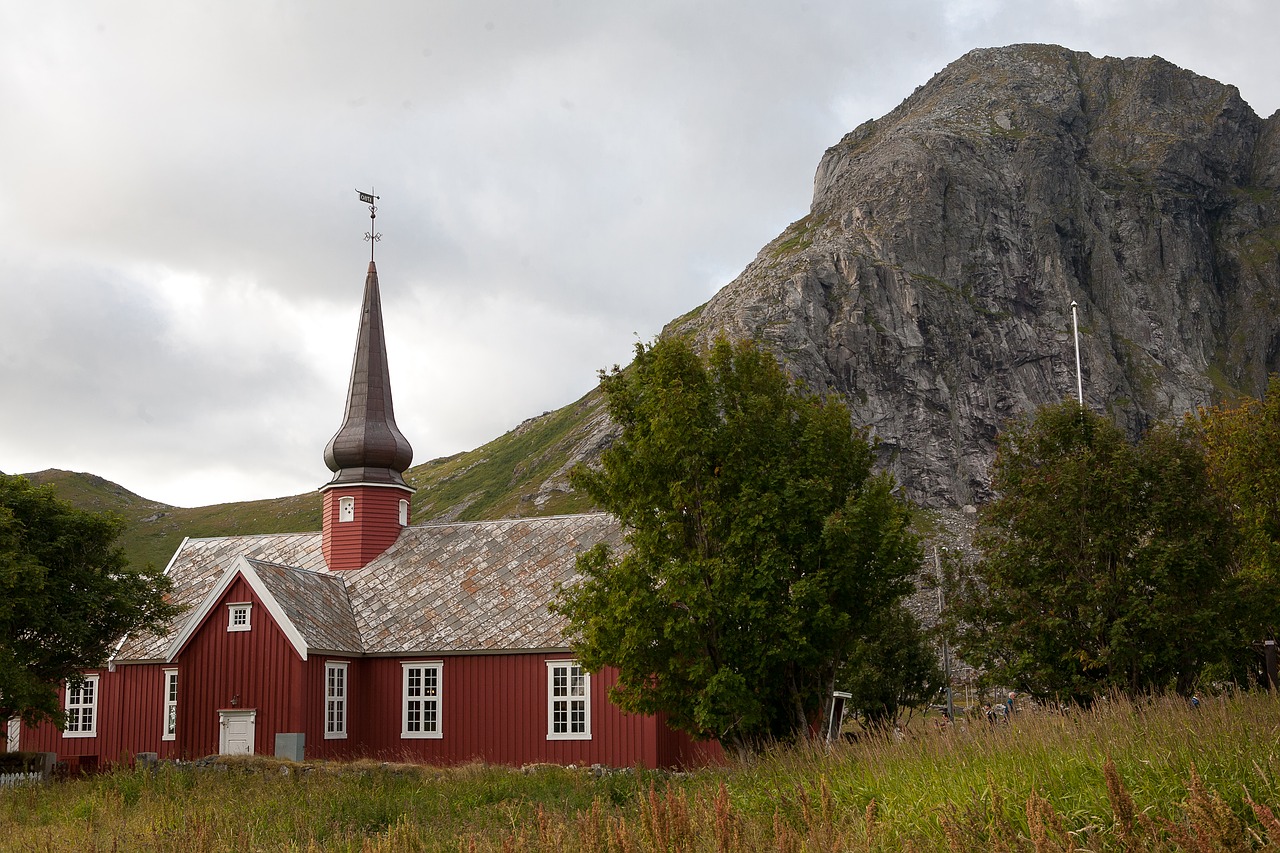 norway lofoten islands landscape free photo