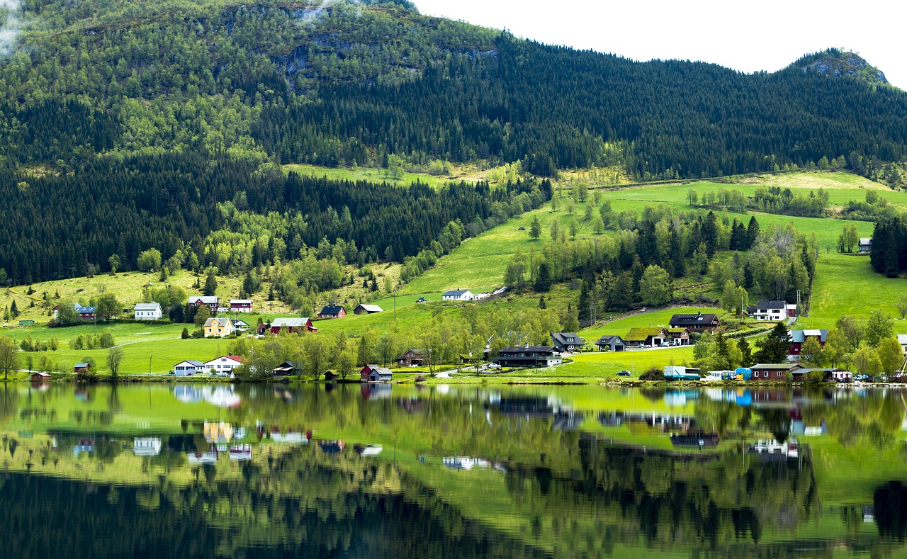 norway fjords lofoten free photo