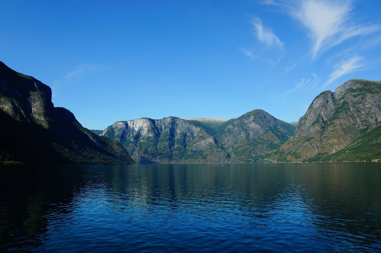 norway september mountains free photo