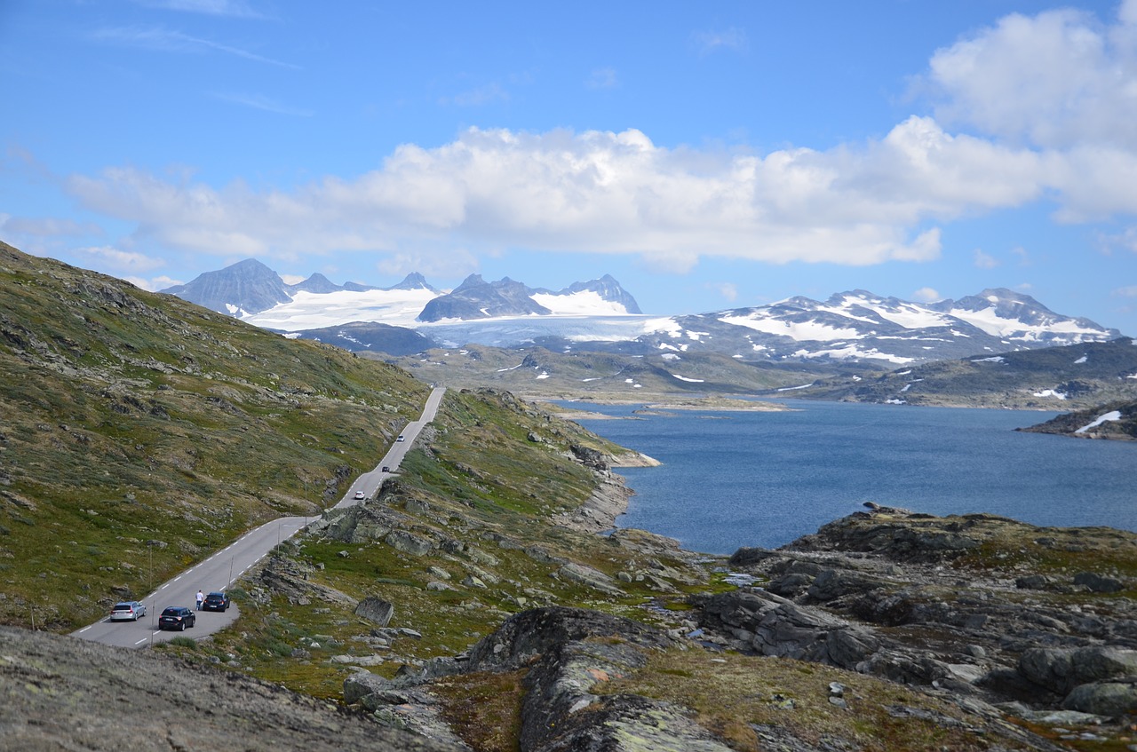 norway  bergsee  sognefjell free photo