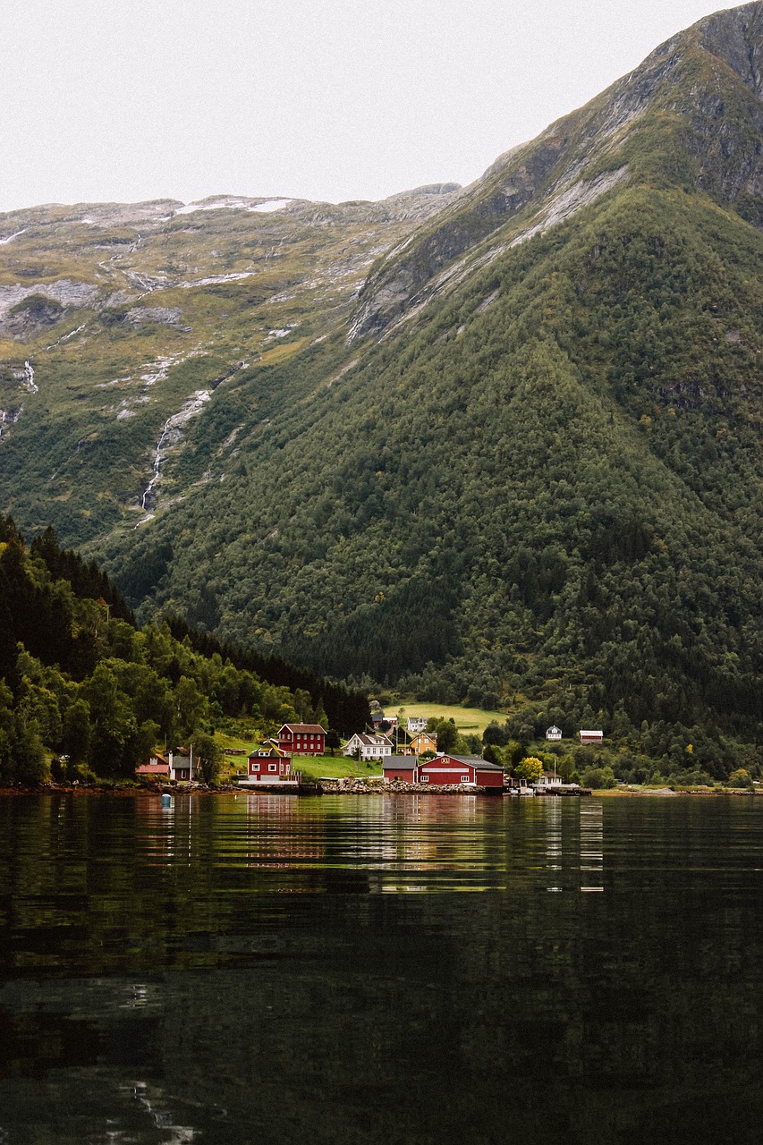 norway  fjord  landscape free photo