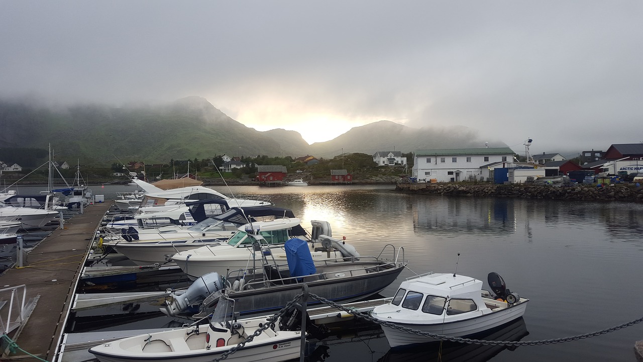 norway  lofoten  fishing free photo