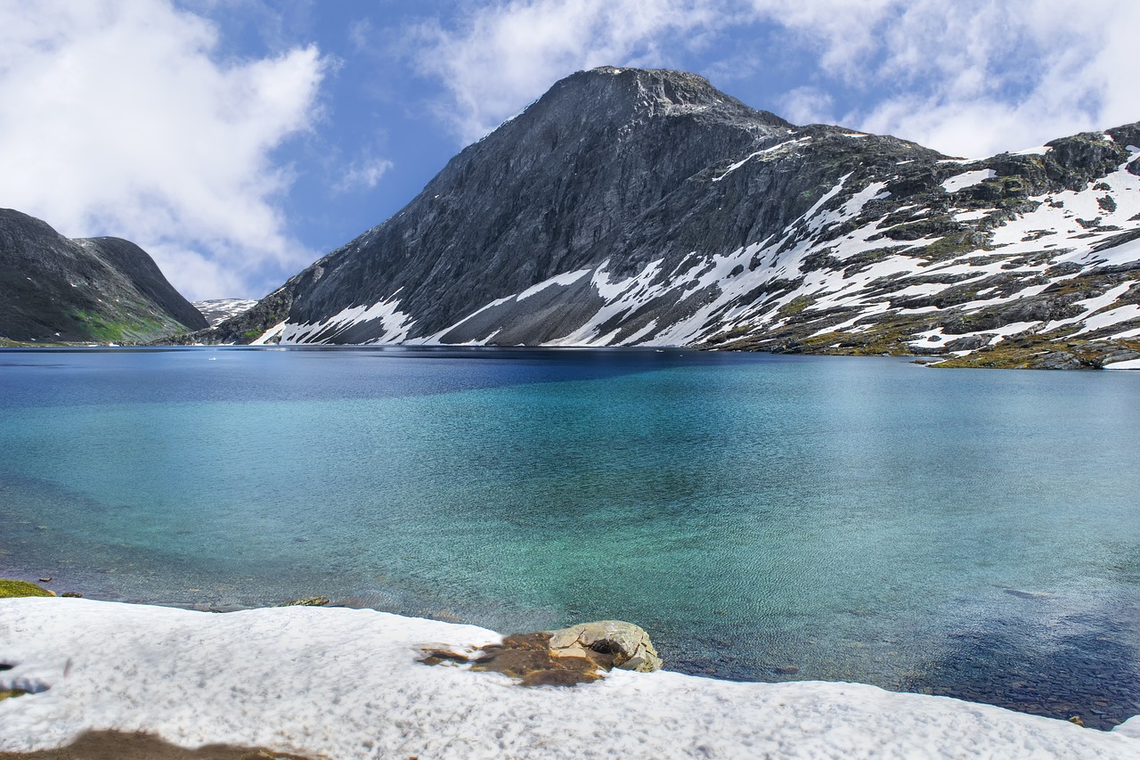 norway  lake  landscape free photo