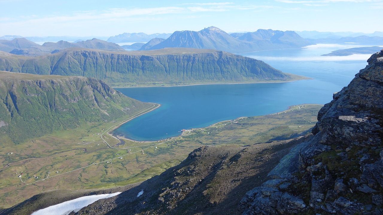 norway  mountains  water free photo