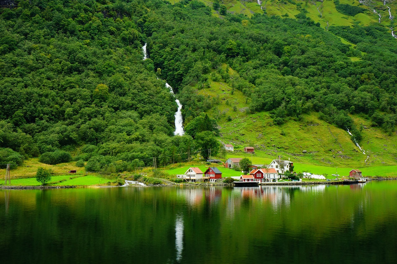 norway the fjord songne free photo