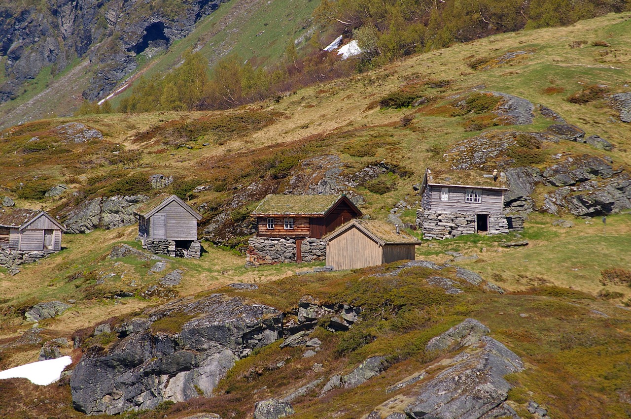 norway fjordlandschaft mountains free photo