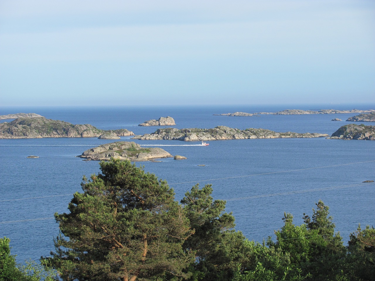 norway-south sharp coast north sea free photo