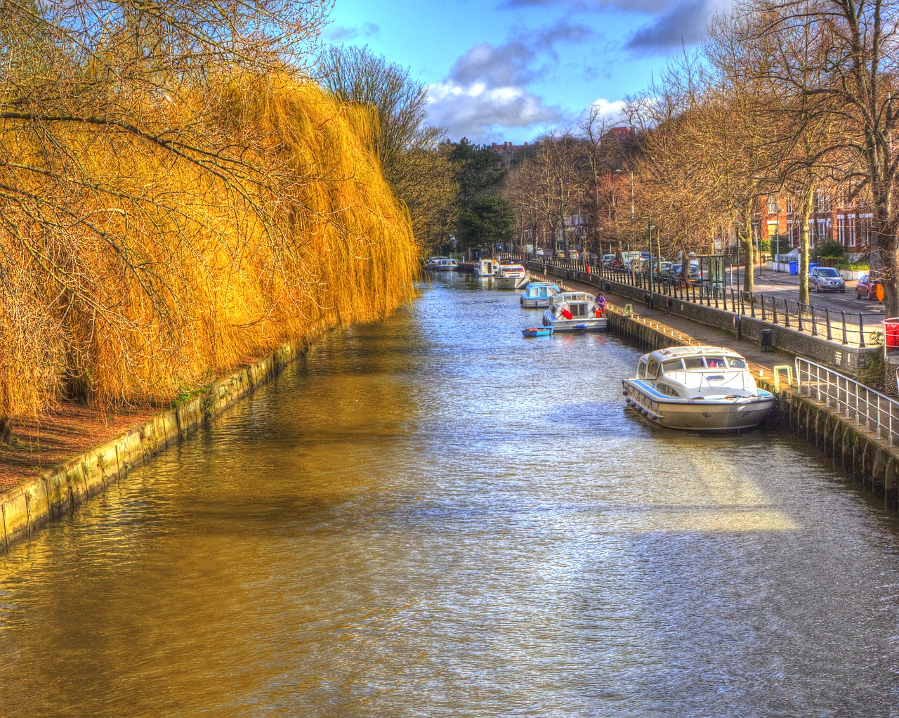 norwich canal england free photo