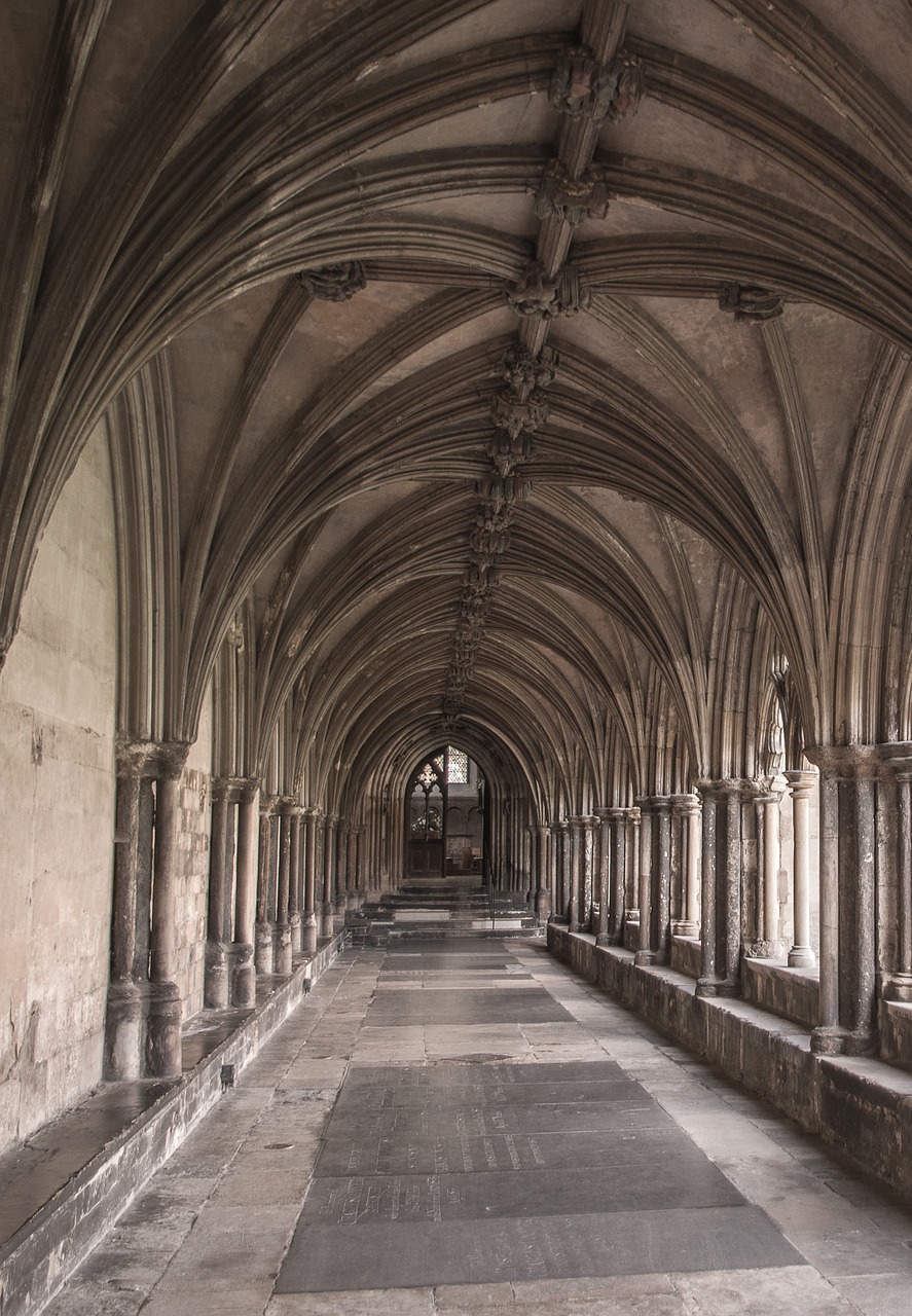 norwich  cathedral  cloister free photo