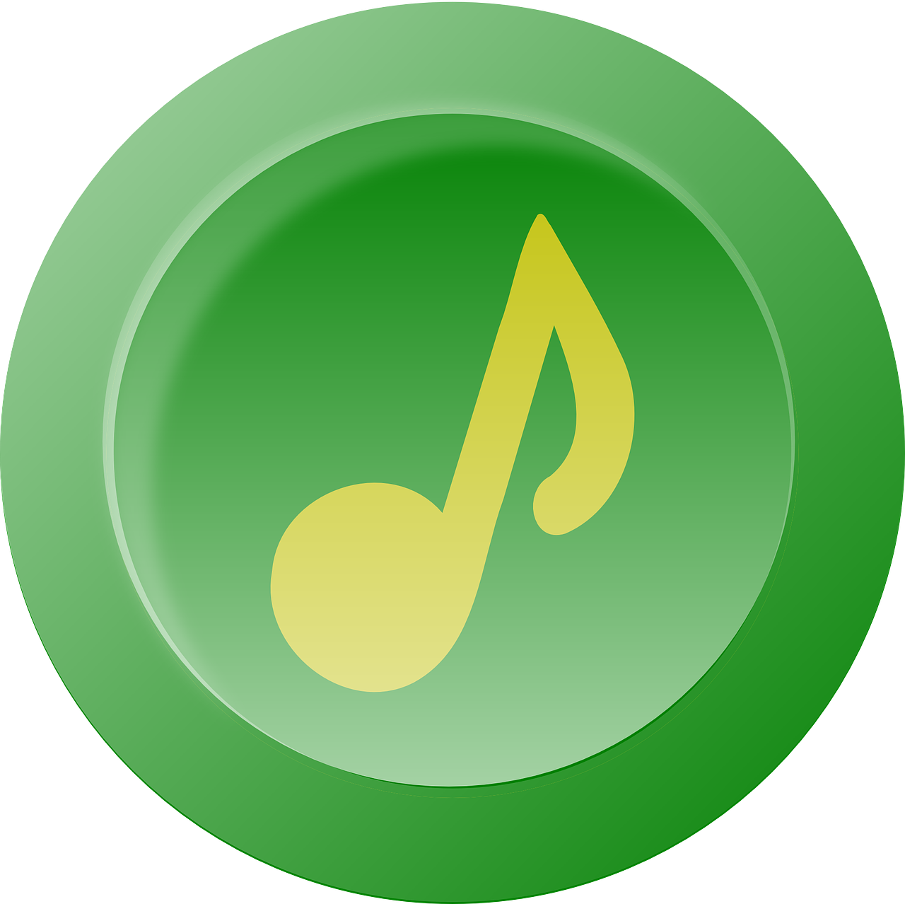 note musical button free photo