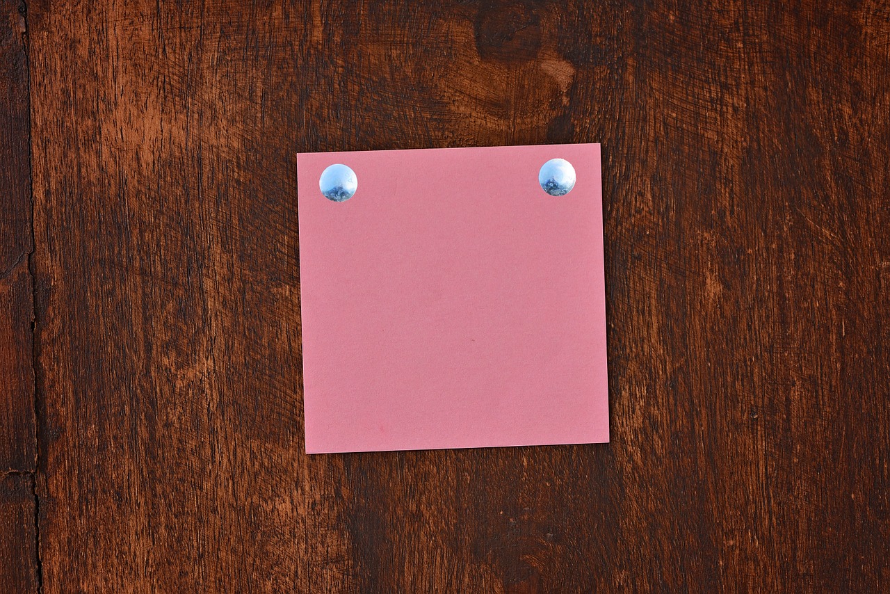 note stickies notepad free photo