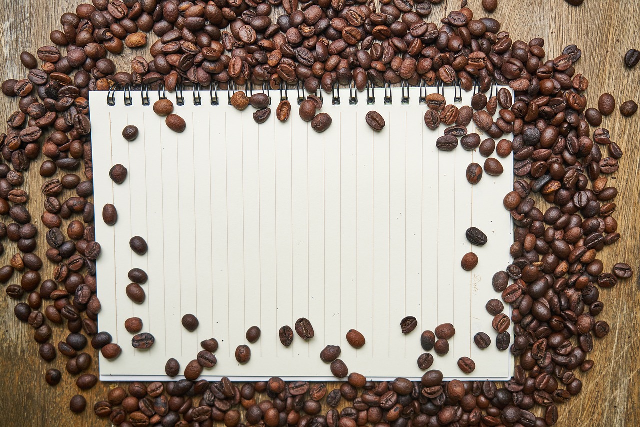 notebook coffee course free photo