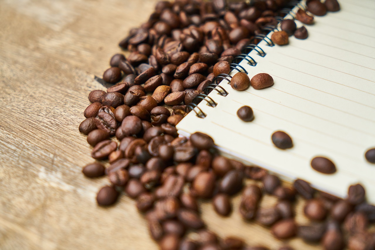 notebook coffee course free photo