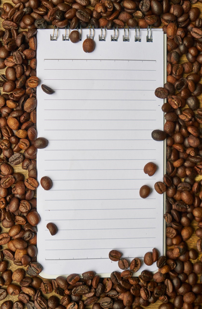 notebook coffee course free photo