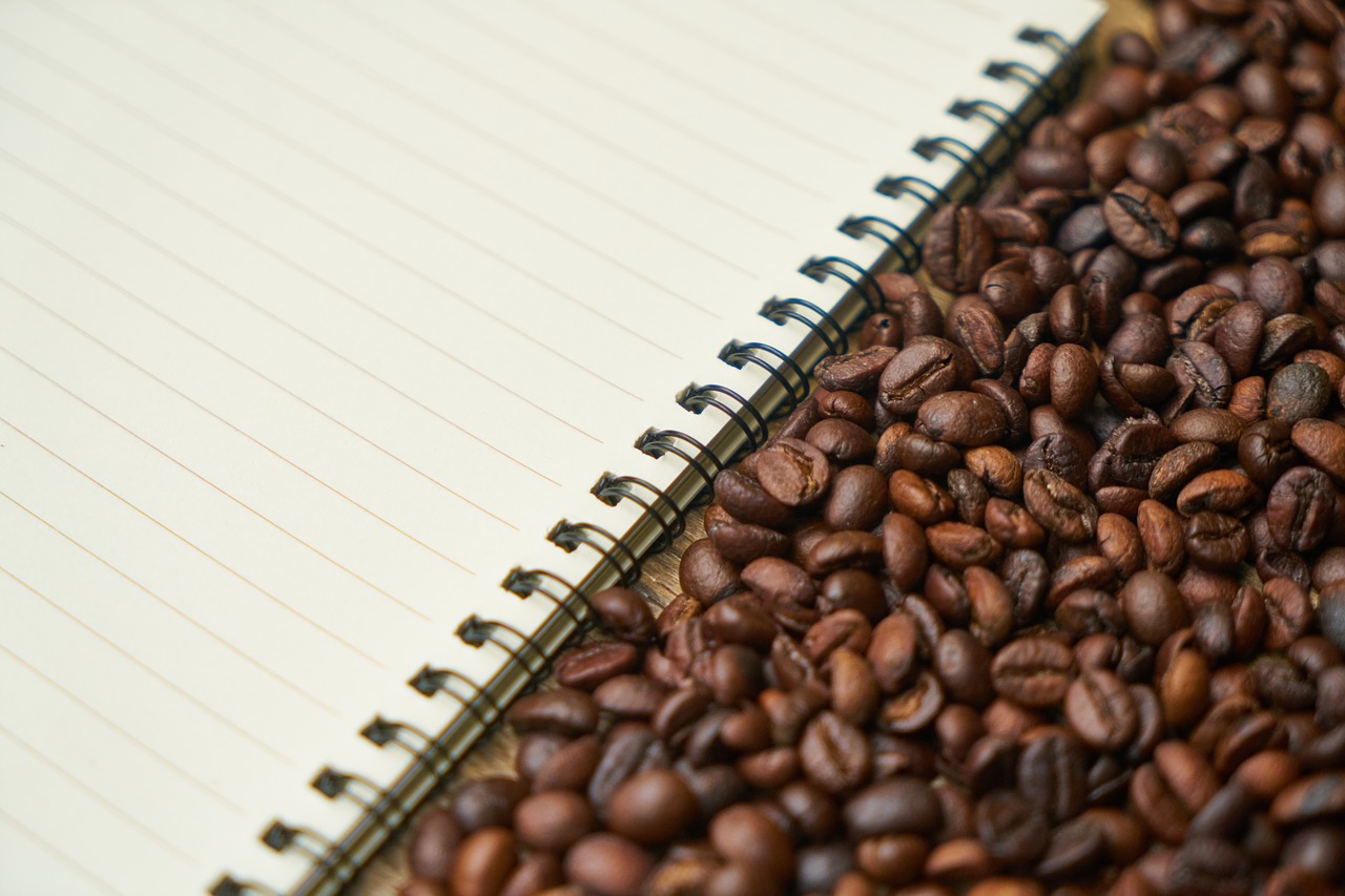 notebook coffee course free photo