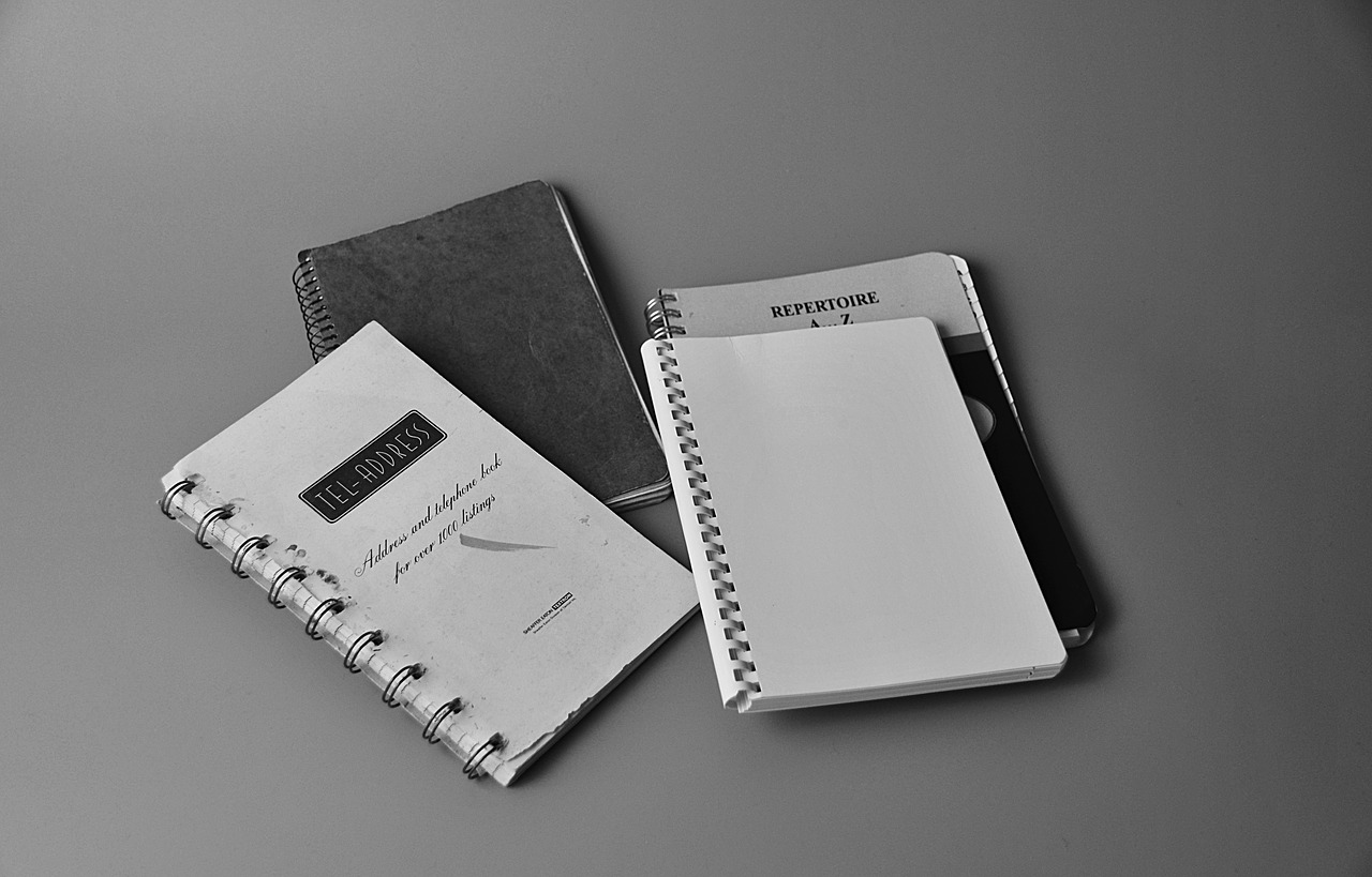 notebooks diary notebook free photo