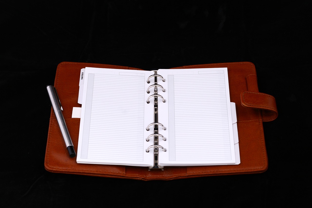 notes notebook business free photo