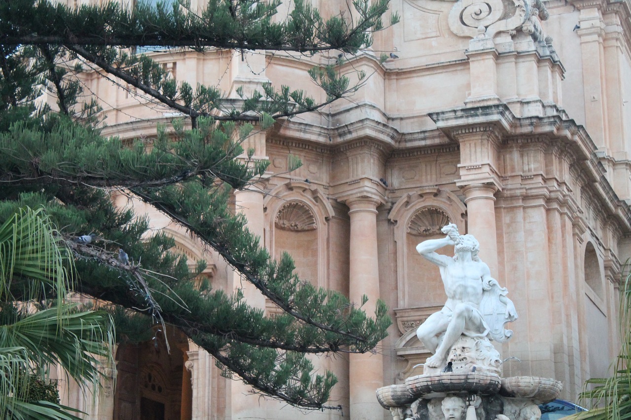 noto  sicily  architecture free photo