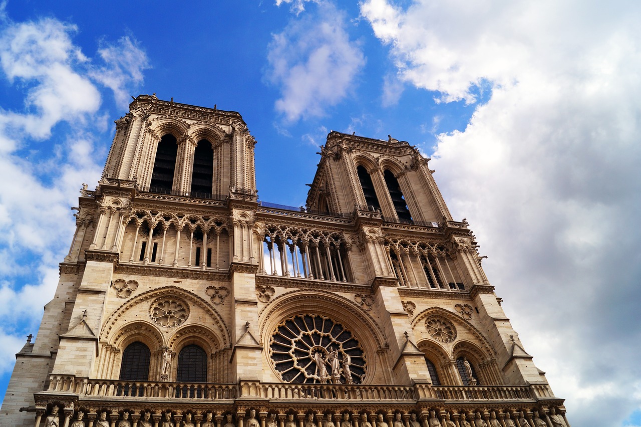 notre-dame paris church free photo