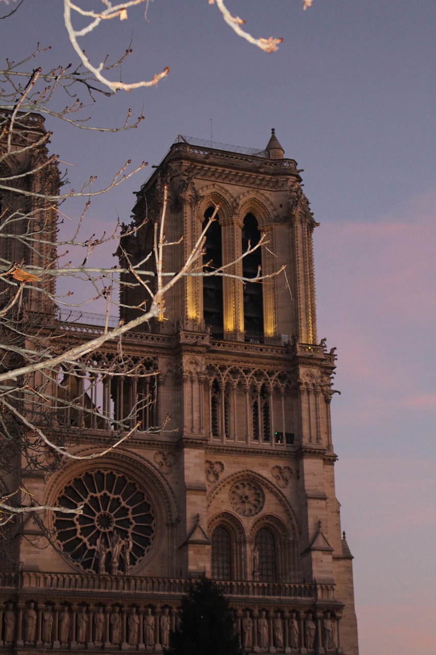 notre dame dome paris free photo