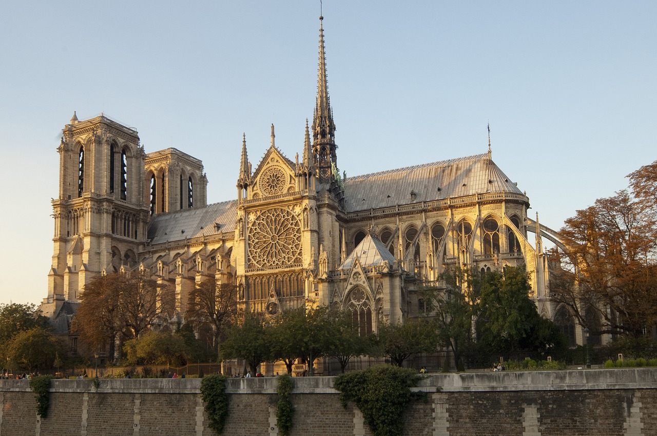 notre dame  paris  church free photo