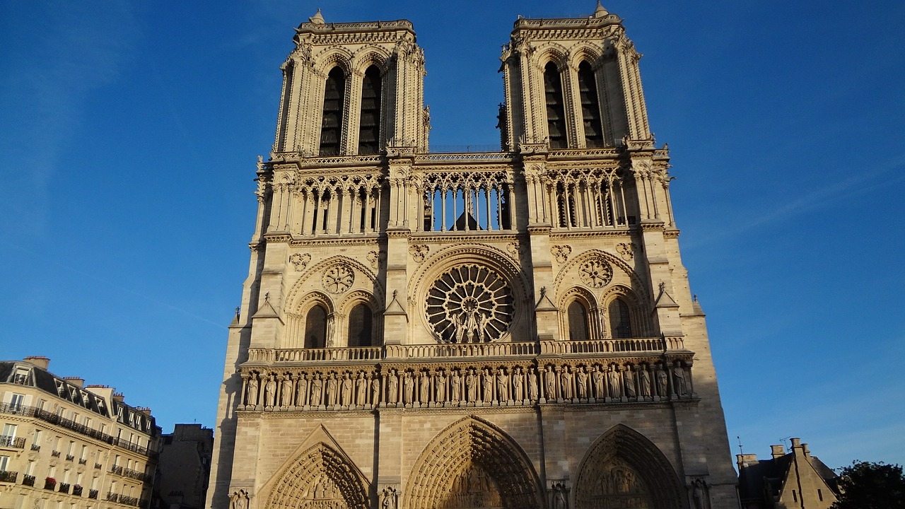 notre dame france cathedral free photo