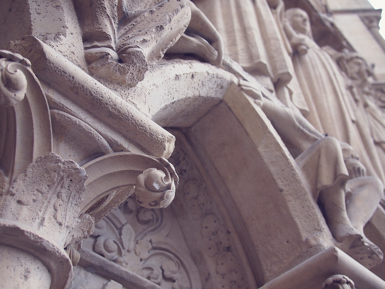 notre dame church paris france free photo