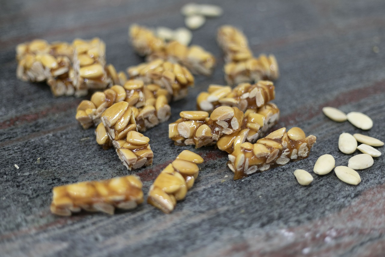 nougat  food  almonds free photo