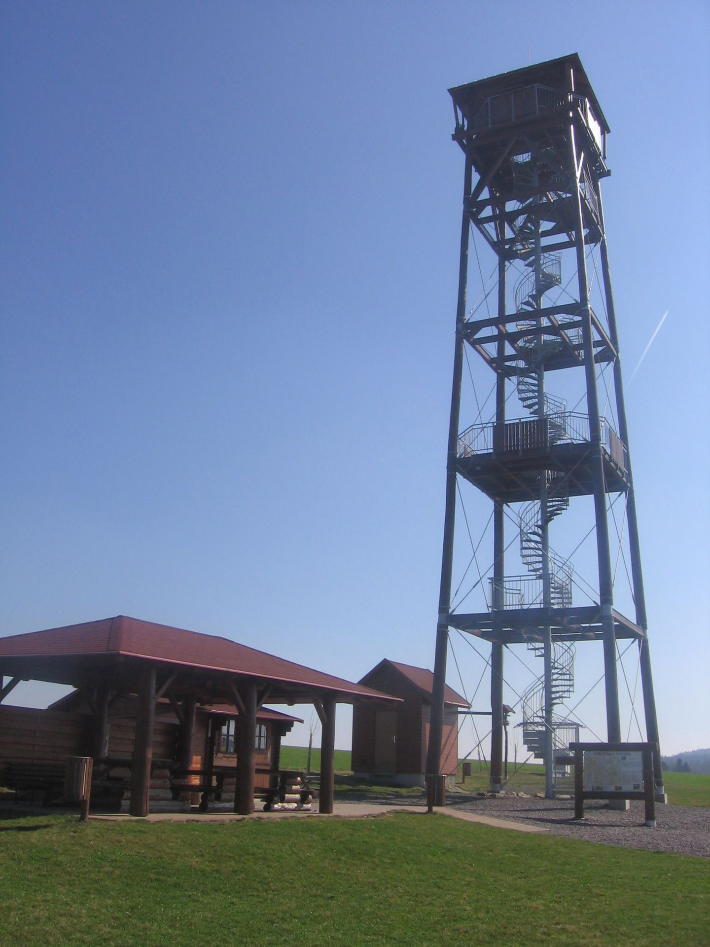 observation towers view metal construction free photo