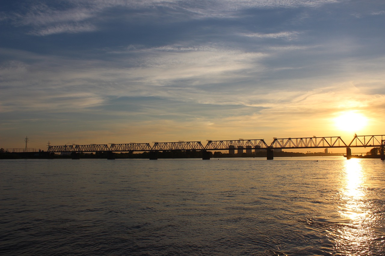 novosibirsk  ob  railway free photo