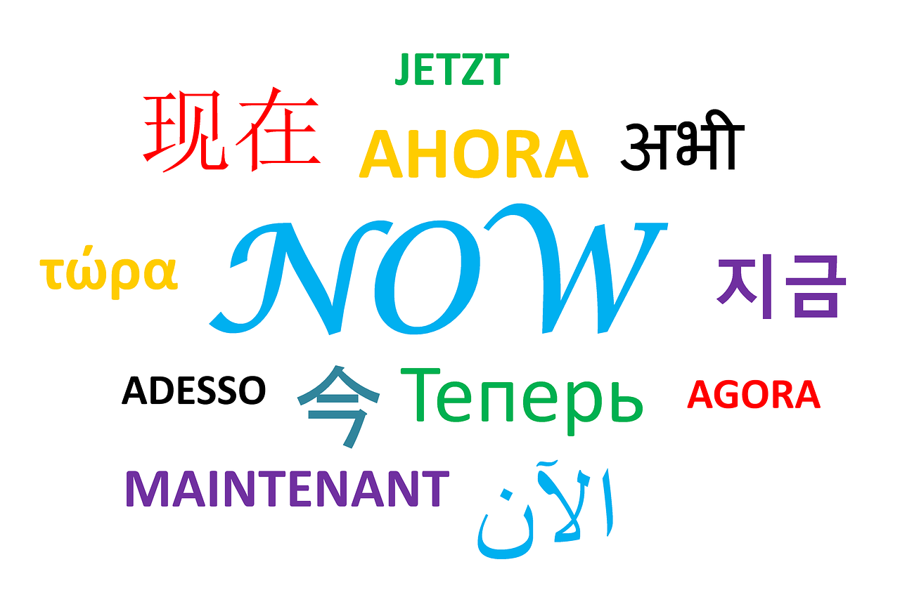 now words languages free photo