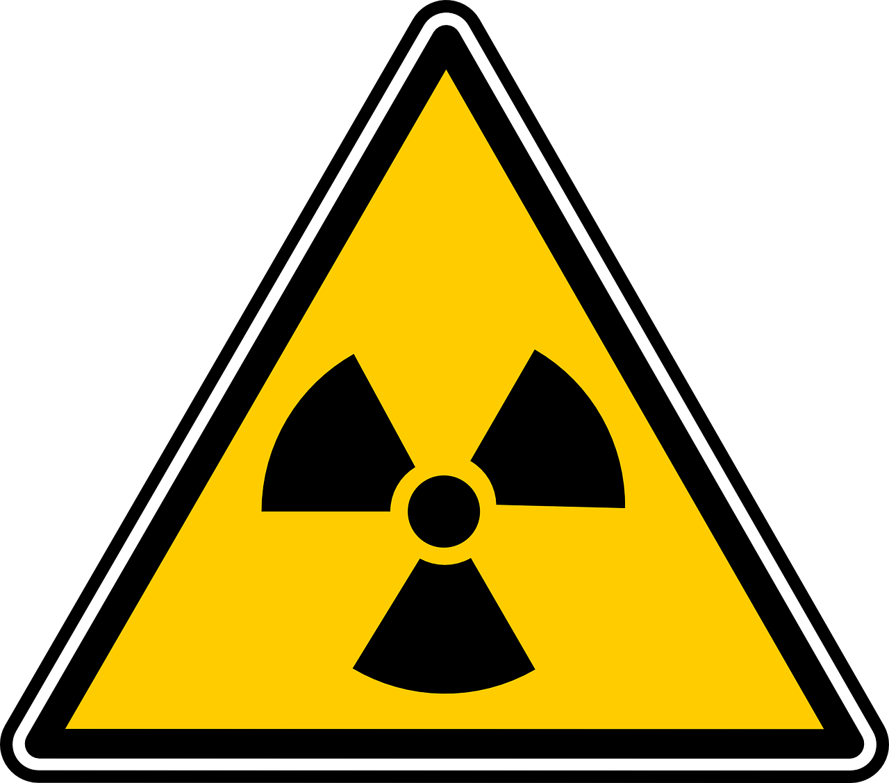 nuclear zone sign free photo