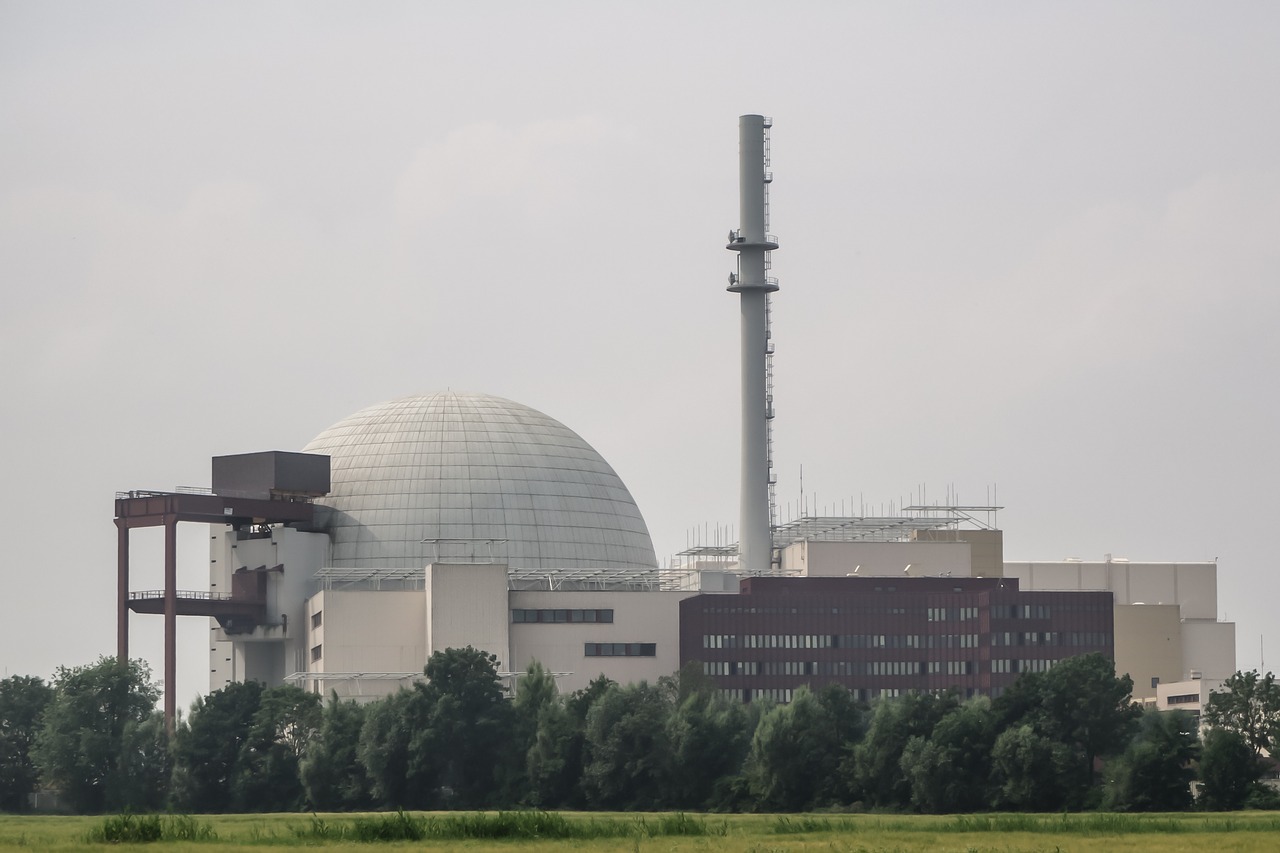 nuclear power plant brokdorf energy free photo