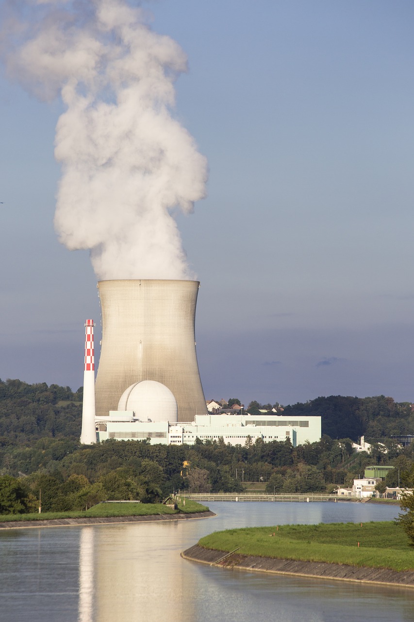 nuclear power plant power plant atomic energy free photo