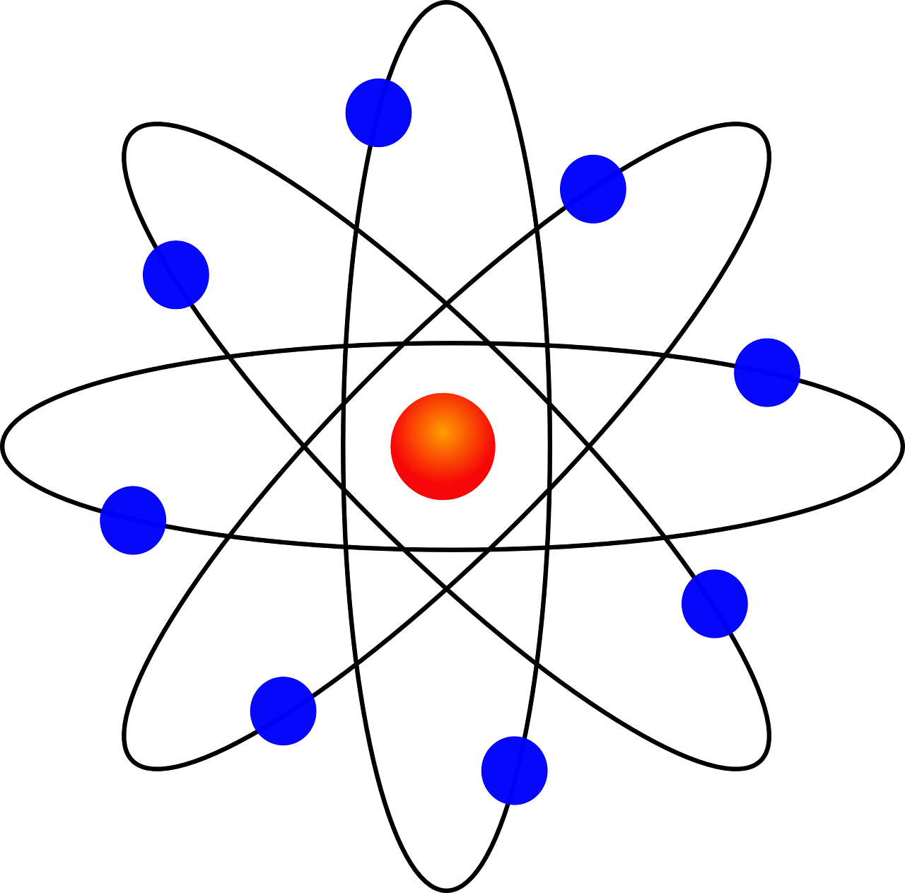 nucleus atom diagram free photo
