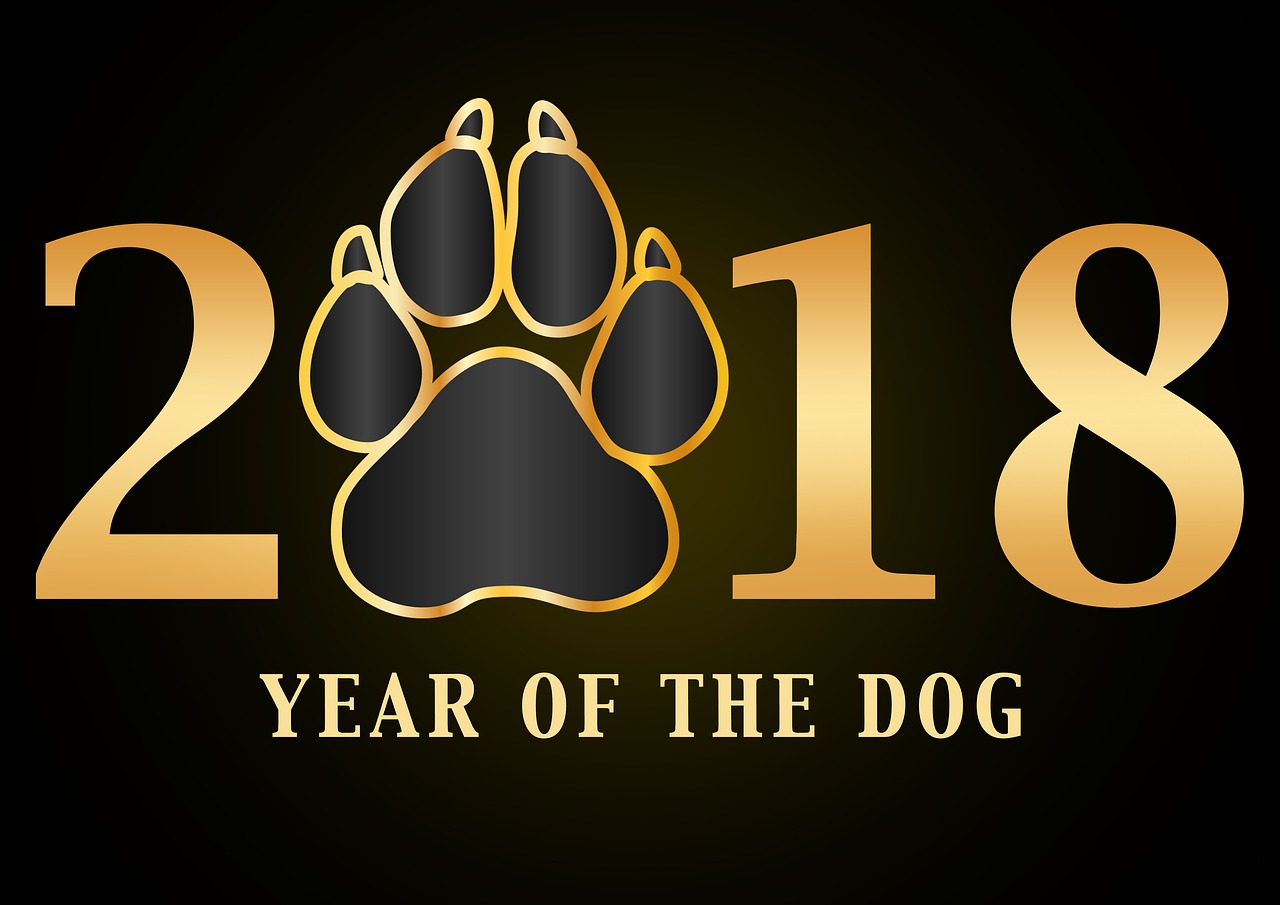 number 2018 dog free photo