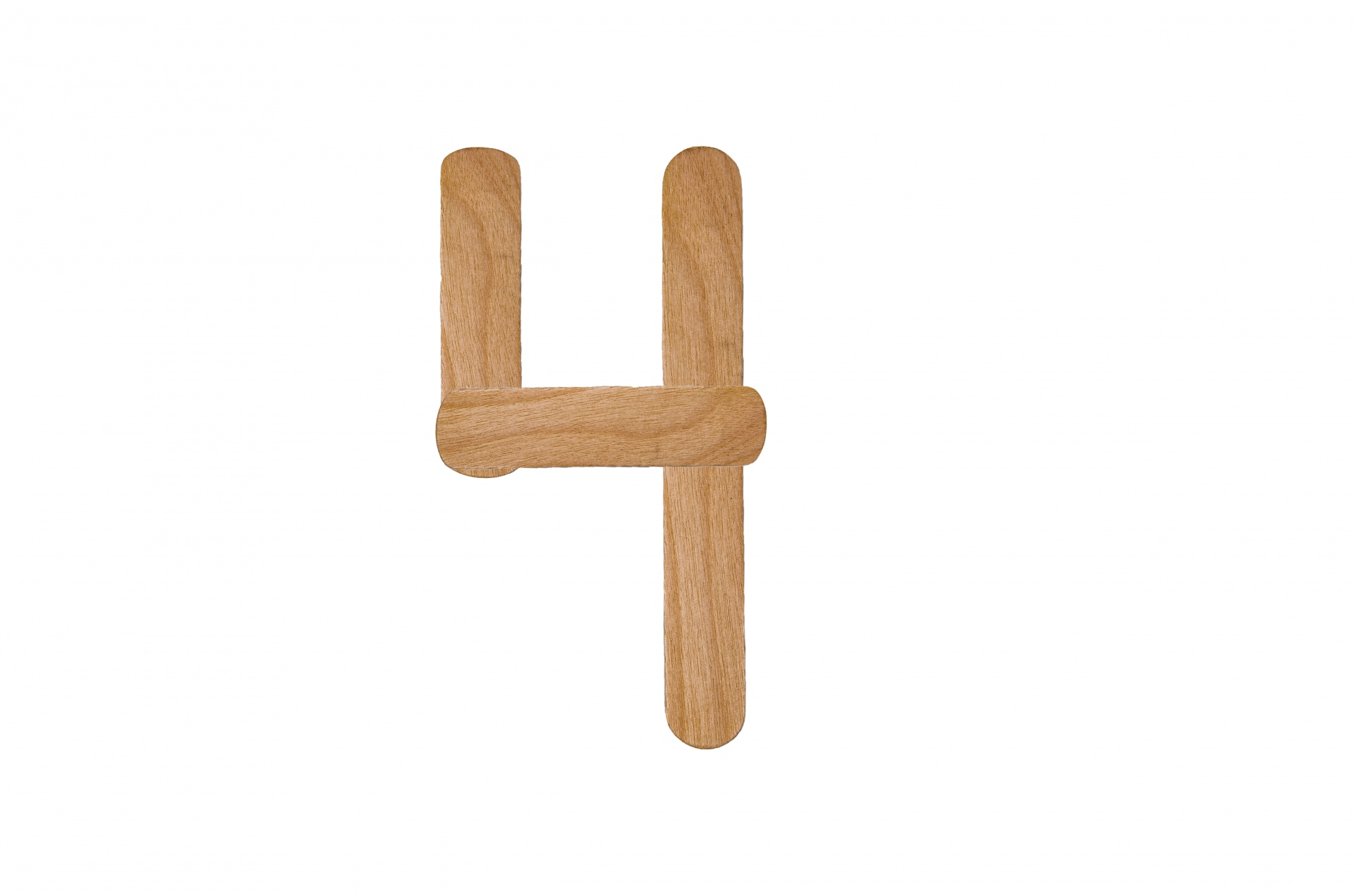 wooden number stick free photo
