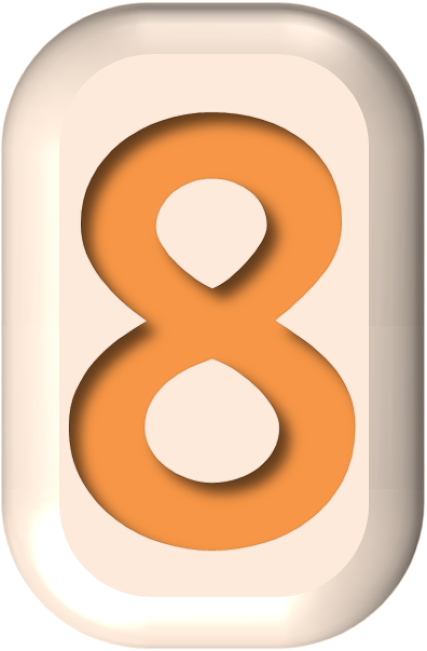 numbers button shape free photo