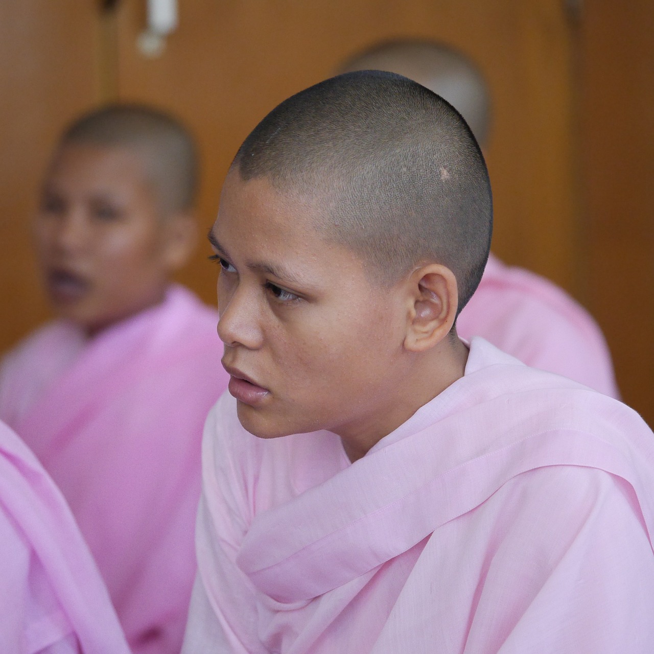 nunnery myanmar nun free photo