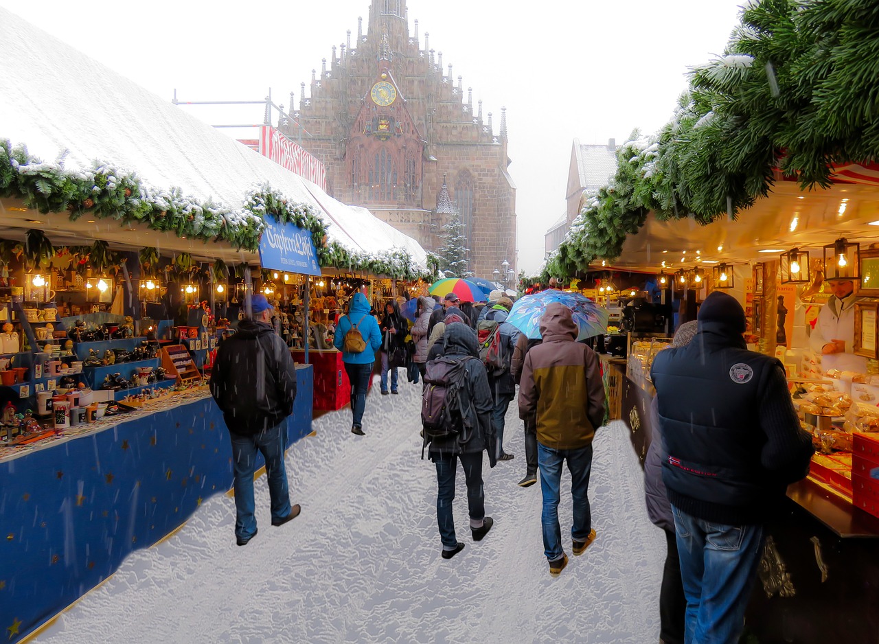 nuremberg christmas market christmas buden free photo